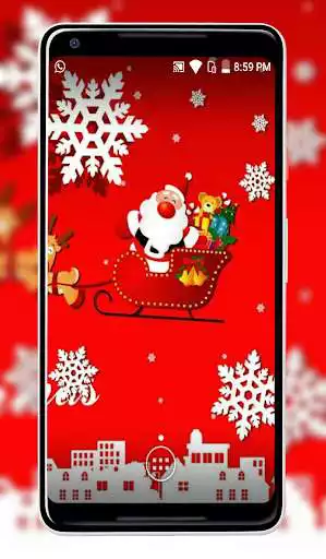 Play Santa Claus Wallpaper  and enjoy Santa Claus Wallpaper with UptoPlay