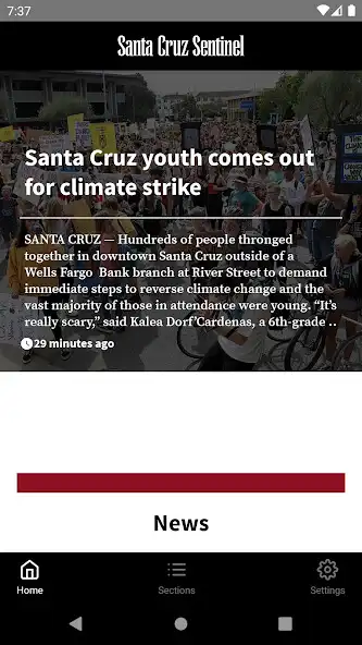 Play Santa Cruz Sentinel