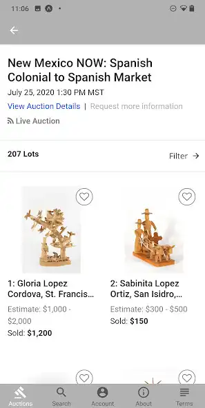 Play Santa Fe Art Auction Live Bidding as an online game Santa Fe Art Auction Live Bidding with UptoPlay
