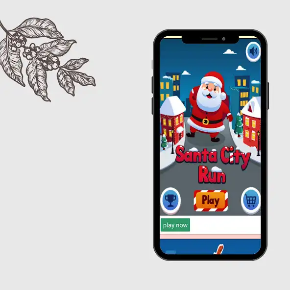 Play Santa games:run and fly as an online game Santa games:run and fly with UptoPlay