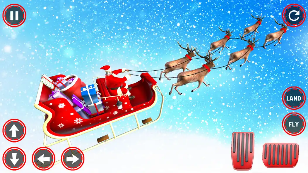 Play Santa Gift Delivery Christmas  and enjoy Santa Gift Delivery Christmas with UptoPlay