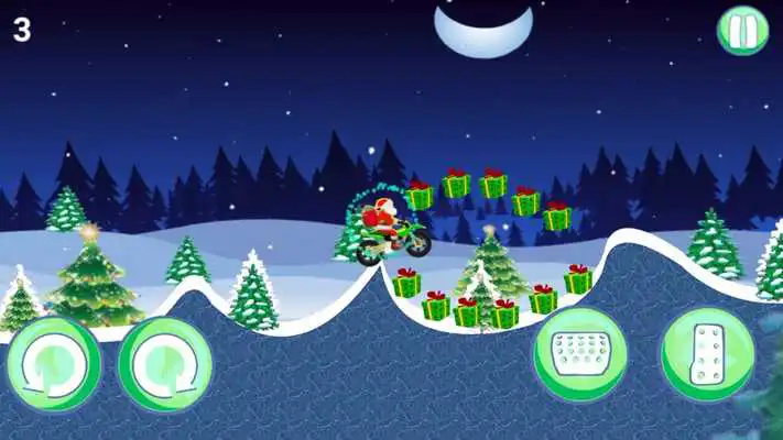 Play Santa gift Race