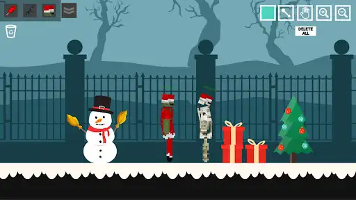 Play Santa Ragdoll Playground: Skeleton Apocalypse  and enjoy Santa Ragdoll Playground: Skeleton Apocalypse with UptoPlay