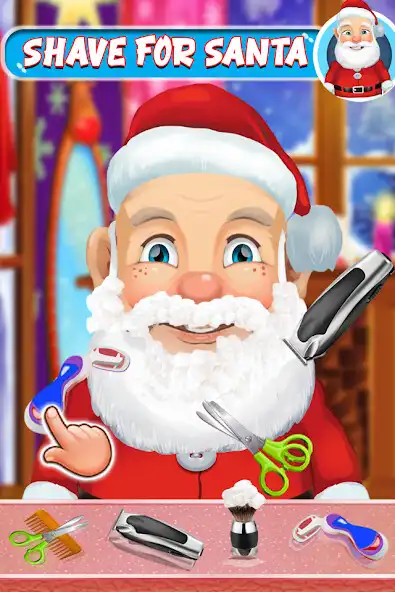 Play Santa Shave Christmas Games  and enjoy Santa Shave Christmas Games with UptoPlay
