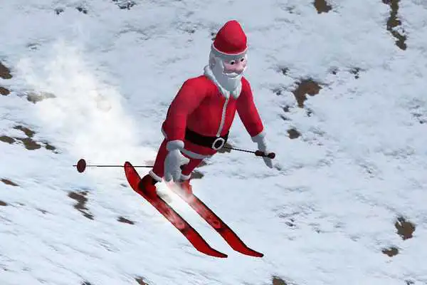 Play Santa Ski Play Santa Ski