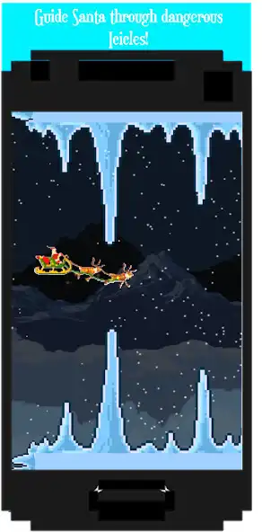 Play Santa Sleigh Jump as an online game Santa Sleigh Jump with UptoPlay