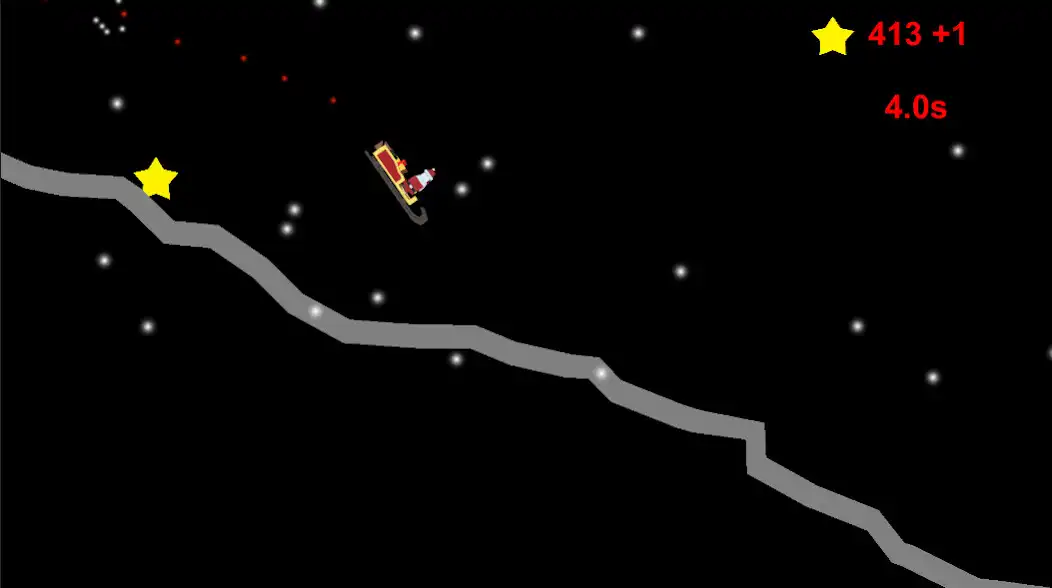 Play Santa slides to town as an online game Santa slides to town with UptoPlay