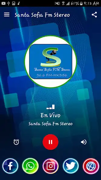 Play Santa Sofia Fm Stereo as an online game Santa Sofia Fm Stereo with UptoPlay