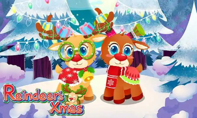 Play Santas Reindeer Dress Up