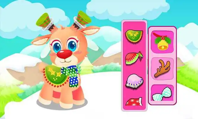 Play Santas Reindeer Dress Up