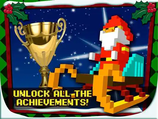 Play Santas Slalom