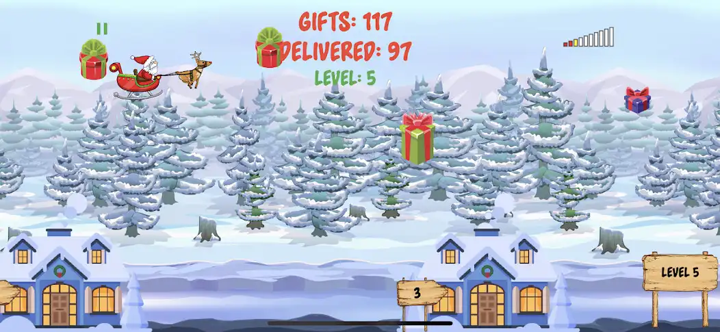 Play Santas Sleigh as an online game Santas Sleigh with UptoPlay