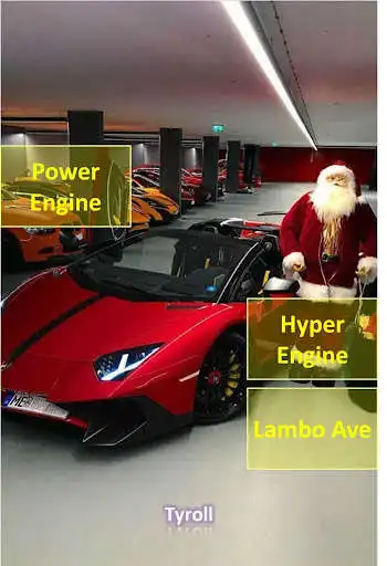 Play Santas Super Cars as an online game Santas Super Cars with UptoPlay