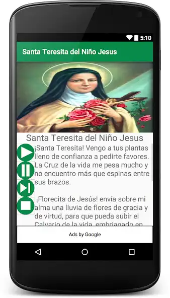Play Santa Teresita del Niño Jesús  and enjoy Santa Teresita del Niño Jesús with UptoPlay