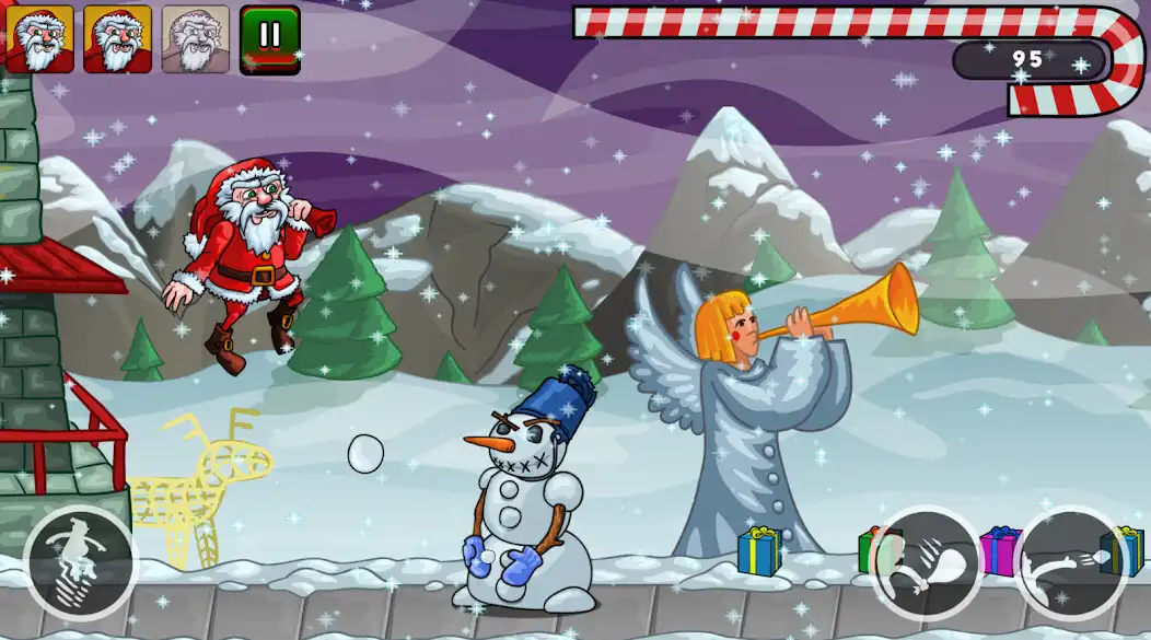 Play Santa  The Bunnies as an online game Santa  The Bunnies with UptoPlay