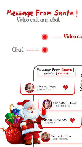 Play Santa Video Call - Christmas  and enjoy Santa Video Call - Christmas with UptoPlay