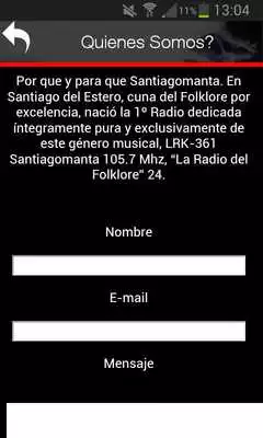 Play Santiagomanta 105.7 Mhz