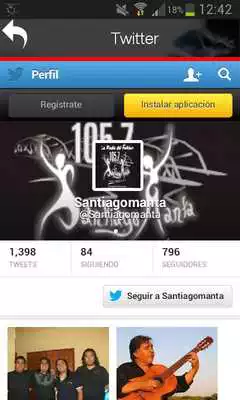 Play Santiagomanta 105.7 Mhz