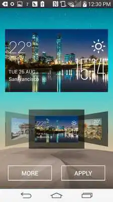 Play Santiago Weather Widget