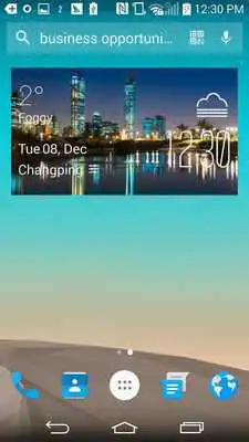 Play Santiago Weather Widget