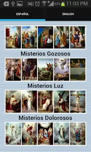 Play Santo Rosario-Spanish  and enjoy Santo Rosario-Spanish with UptoPlay