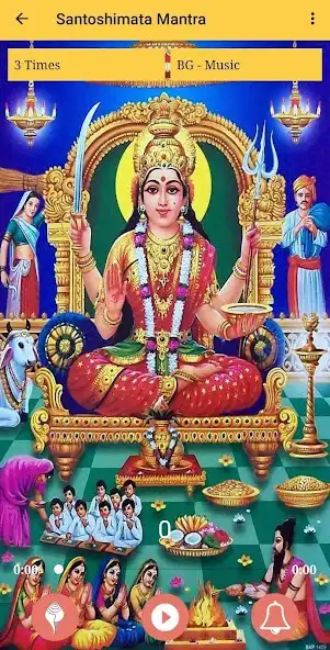 Play Santoshi Mata Mantra as an online game Santoshi Mata Mantra with UptoPlay