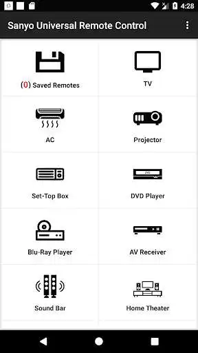 Play Sanyo Universal Remote  and enjoy Sanyo Universal Remote with UptoPlay
