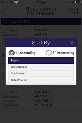 Play SAP Mobile PO  PR Approvals