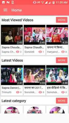 Play Sapna Choudhary video song / Haryanvi Dance Video