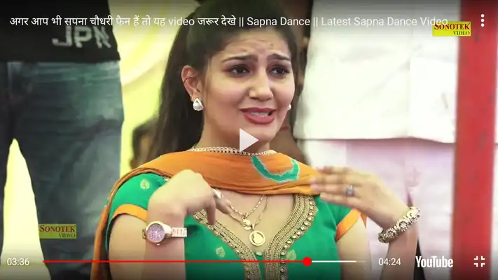 Play Sapna Dance Video HD