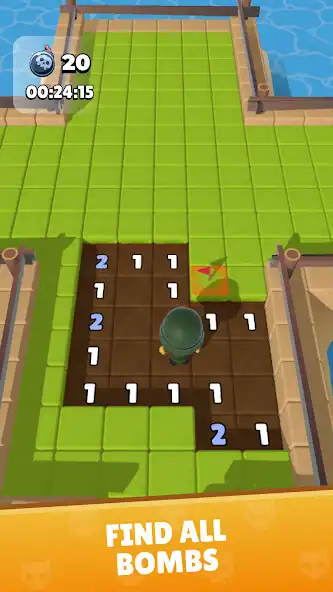 Play Sapper 3D World as an online game Sapper 3D World with UptoPlay