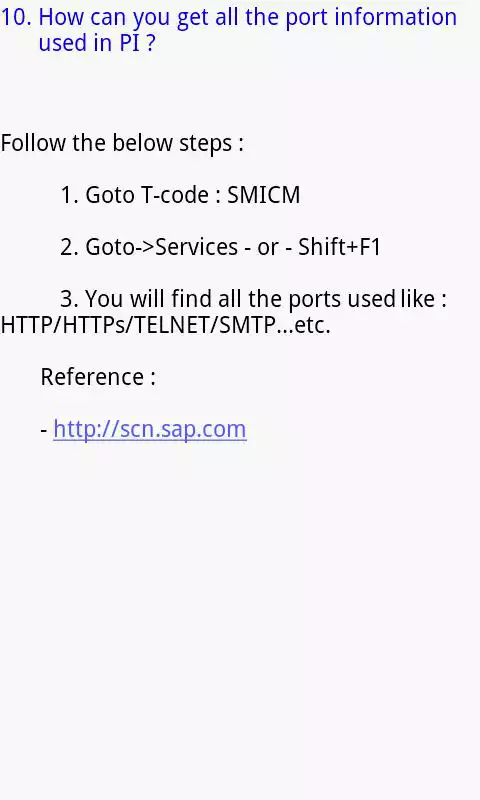 Play SAP PI Question