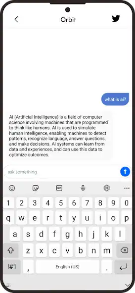 Play Sapps - Orbit chat with AI as an online game Sapps - Orbit chat with AI with UptoPlay