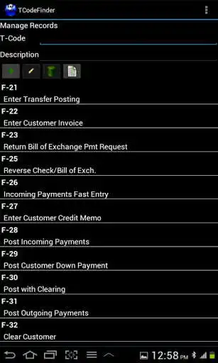 Play APK SAP TCodes Instant Search  and enjoy SAP TCodes Instant Search with UptoPlay com.espel.tcodefinder