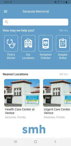 Play APK Sarasota Memorial  and enjoy Sarasota Memorial with UptoPlay com.soln.SE35BCA74A3BE95A854E67E90FEB1DBB3