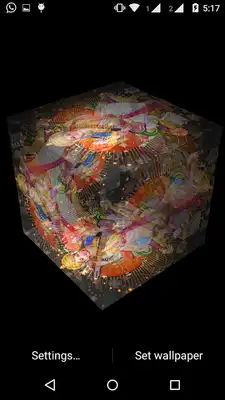 Play Saraswati 3D cube Live WP Play Saraswati 3D cube Live WP