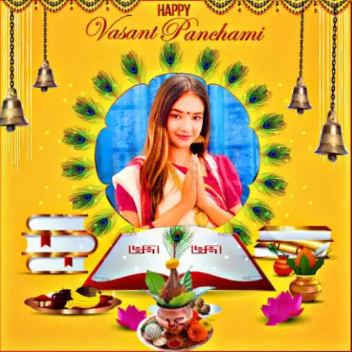 Play Saraswati Puja Photo Frame APK
