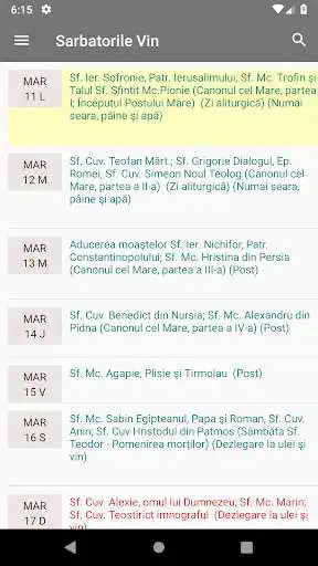 Play Sarbatorile Vin: Orthodox Calendar  and enjoy Sarbatorile Vin: Orthodox Calendar with UptoPlay