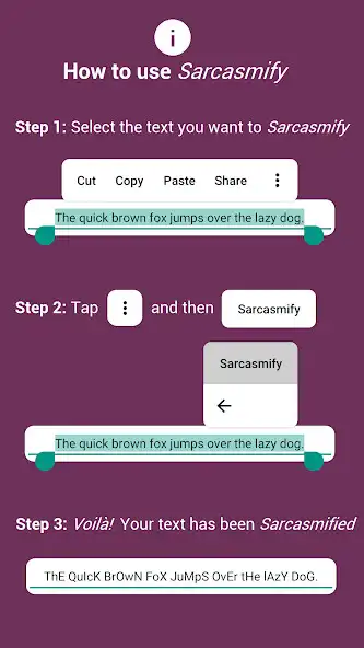Play Sarcasmify as an online game Sarcasmify with UptoPlay