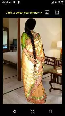 Play Saree Blouse Face Changer