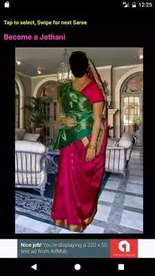 Play Saree Blouse Face Changer
