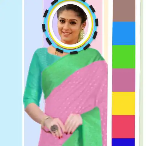 Play Saree Colour Changer - Blouse,Border and Nails APK