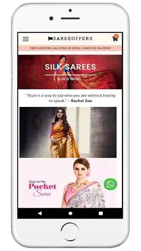 Play Saree Offers  and enjoy Saree Offers with UptoPlay