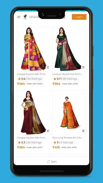 Play Saree Online Shopping as an online game Saree Online Shopping with UptoPlay