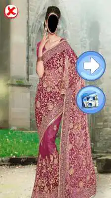 Play Saree photo frames 2018