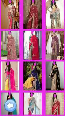Play Saree photo frames 2018