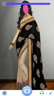 Play Saree photo frames 2018