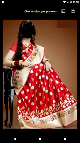 Play Saree Trial Studio as an online game Saree Trial Studio with UptoPlay