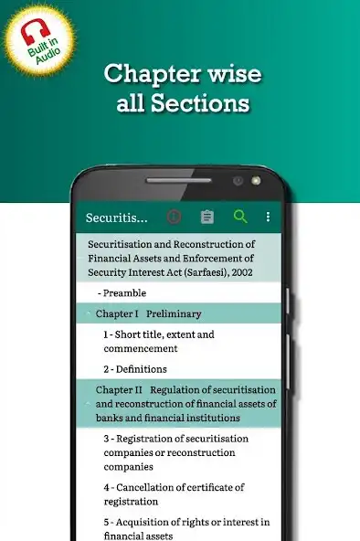 Play APK SARFAESI Act 2002  and enjoy SARFAESI Act 2002 with UptoPlay com.rachittechnology.SecuritisationandReconstructionofFinancialAssetsandEnforcementofSecurityInterestAct2002