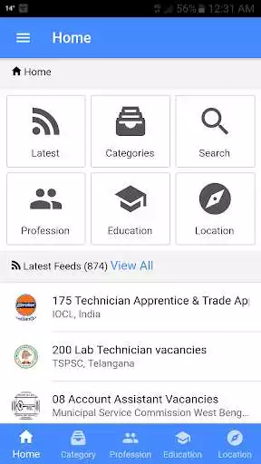 Play APK Sarkari Naukri Free Job Alerts  and enjoy Sarkari Naukri Free Job Alerts with UptoPlay com.sarkarinaukri.alerts
